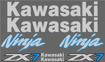 Kawasaki ZX-7 1994 Decal Set