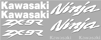 Kawasaki ZX-9R 1998 Style Decal Set