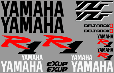 Yamaha R1 1999 Decal Set