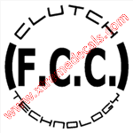 CLUTCH FCC TECHNOLOGY decal