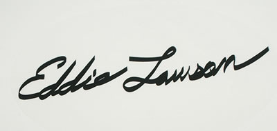 One Eddie Lawson Autograph Decal
