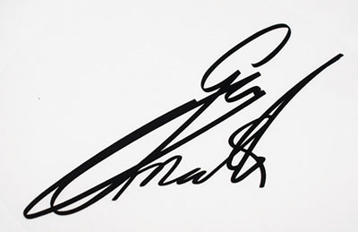 Guy Martin Autograph Decal