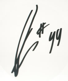 Jorge Lorenzo Autograph Decal