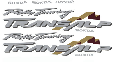 Honda TransAlp Decal Set 2000 to 2002