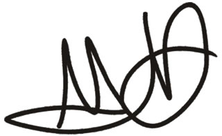 Marco Melandri Autograph Decal