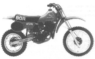 1982
Honda CR80R'82