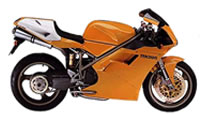 ducati 748 oprange