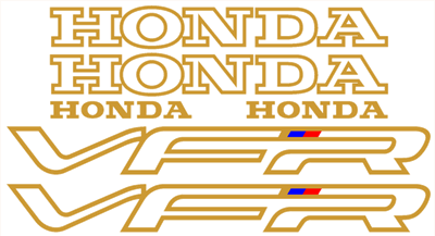 Honda VFR 750 Decal Set 1991 
