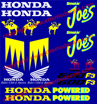 Powered By Honda Decal