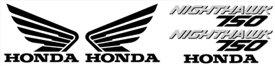 Honda Nighthawk CB750 Set for 1996 Model