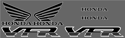Honda VFR750 Decal Set 1996 Model