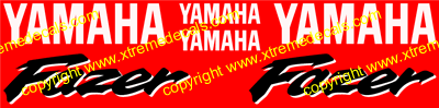 Yamaha FZS600 Fazer 1999 Decal Set