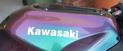 Kawasaki ZX-12R Tank Decal 2003 Model