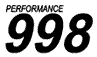 Ducati 998 Performance Decal left