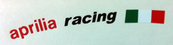Aprilia Racing Rim Decal set