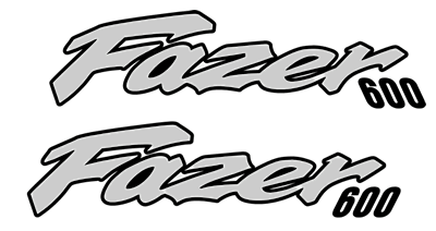 Yamaha Fazer 600 Decals left and right