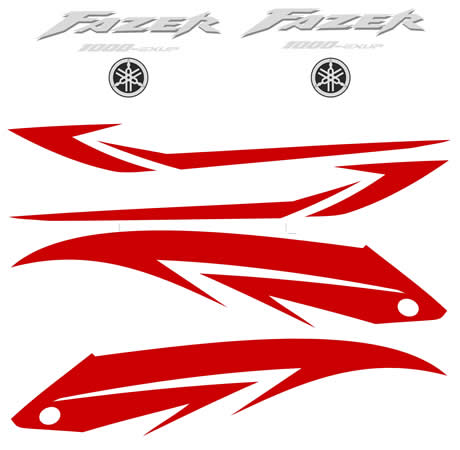 Yamaha FZS 1000 Decal set