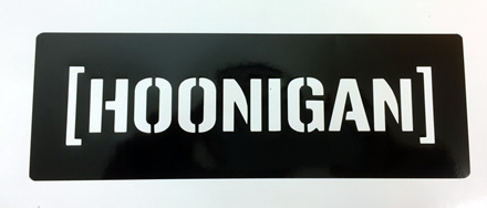 Hoonigan Decal