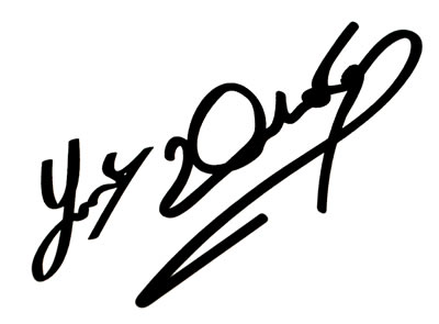 One Joey Dunlop Autograph Decal