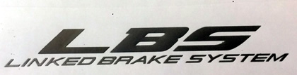 LBS Linked Brake System decal for Honda Blackbird