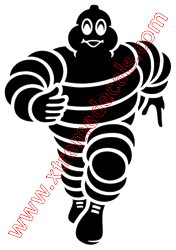 High Quality Sticker Michelin Man Graphic Decal