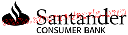 Santander CONSUMER BANK decal