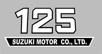 Suzuki TS125 Side Panel Decal