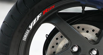 Yamaha YZF R125 Rim Decal set