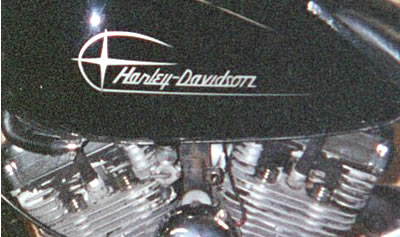 Harley Decals Vintage Pair