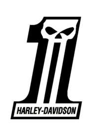 Harley Davidson 1 Decal