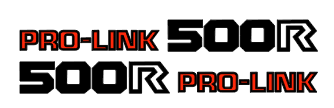 Honda PRO-LINK 500R SWING ARM DECAL