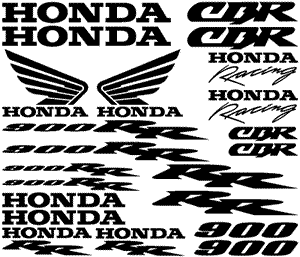 Honda 900 RR 24 Decal Set