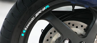 Kawasaki ZX-9R Rim Decal set