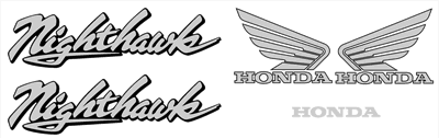 Honda Nighthawk Decal Set