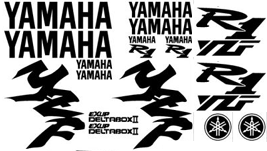 Yamaha R1 1998 Graffiti Full Decal Set 1998 Style