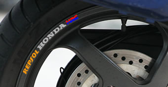 Repsol Honda HRC Rim Decal set