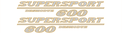 Ducati Supersport 600 Desmodue Decals