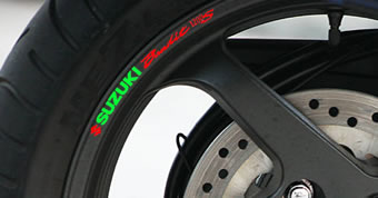 Suzuki Bandit 1200S Rim Decal set