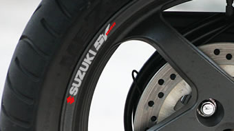 Suzuki SV1000 Rim Decal set