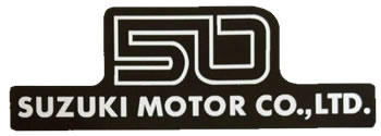 Suzuki AP50 Side panel decal