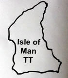 Isle of Man TT Circuit Map decal