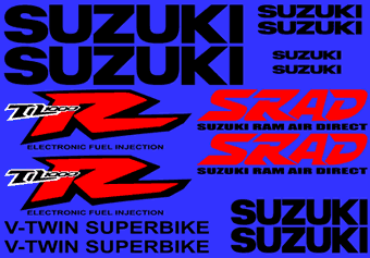 Suzuki TL1000R 3 Colour Decal Set