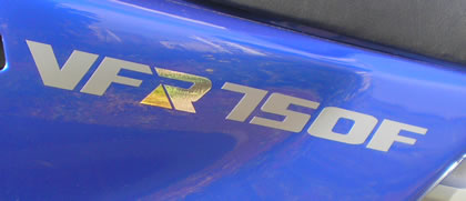 Honda VFR 750F Decal 3 Colour
