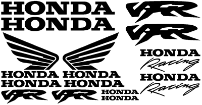 Honda VFR 14 Decal Set